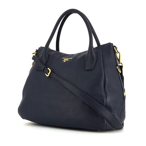 borsa prada pelle blu|borse prada.